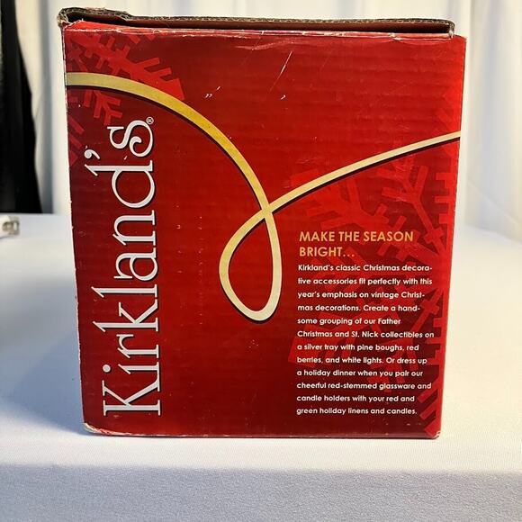 Kirkland's Snowman Stained Glass Spinner Hanging Wind Chime 28 in. - Picture 6 of 6